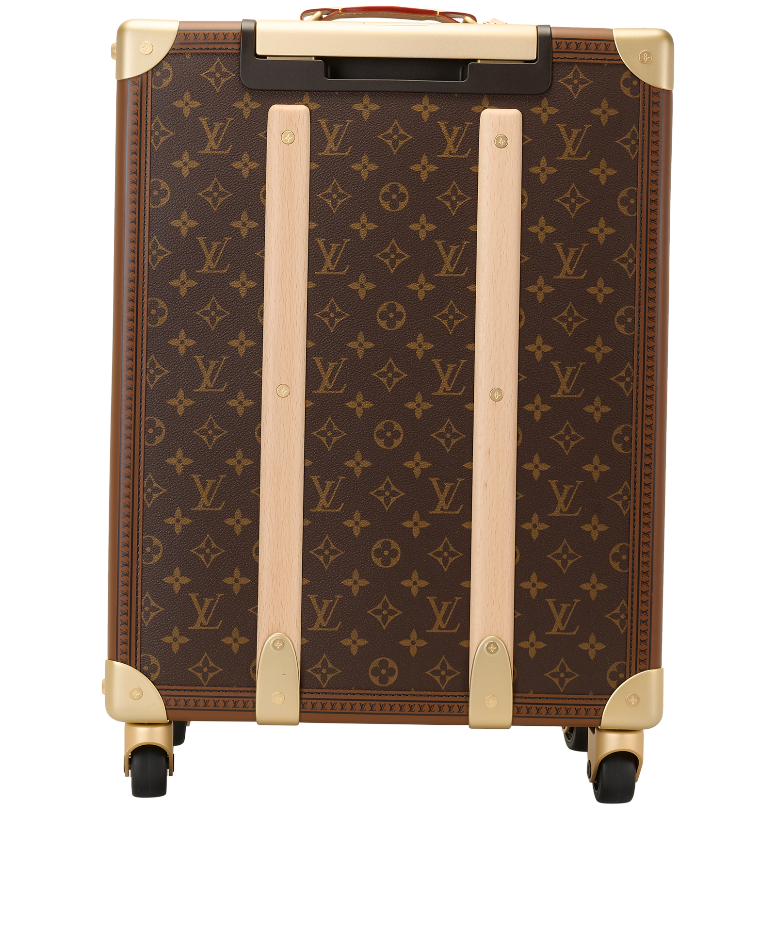 Rolling Trunk, &pound;4,500, Handbags, Brown, Canvas, Back view